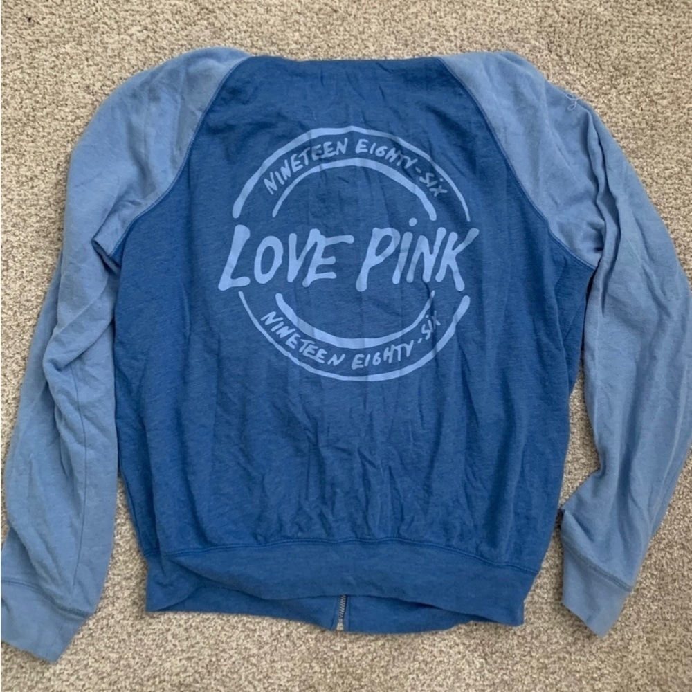 Victoria’s Secret pink zip up hoodie